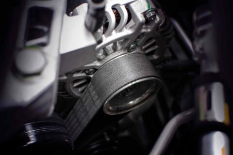 Working of a car alternator