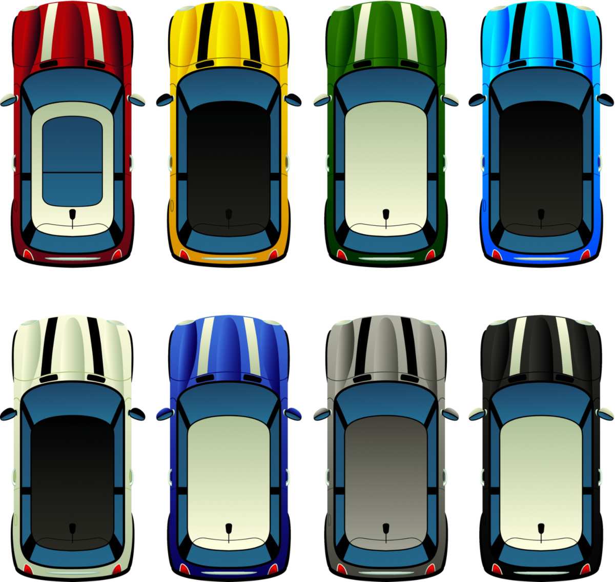 Customized MINI Cooper with unique exterior and trim options